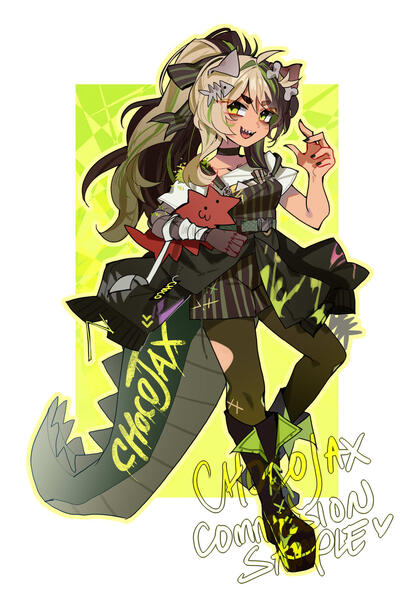 Example of "Full-body rendered character art" add-on
